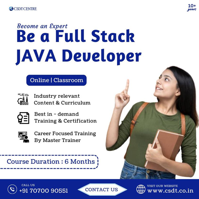  Full-stack Java course in Patna