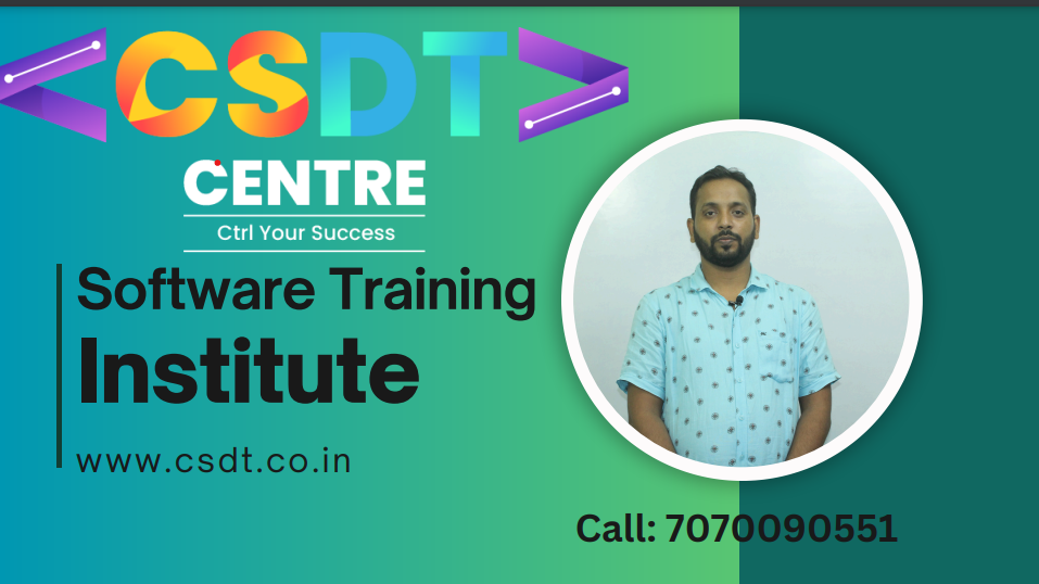 Software Training course at CSDT Centre covering design, development, and testing.